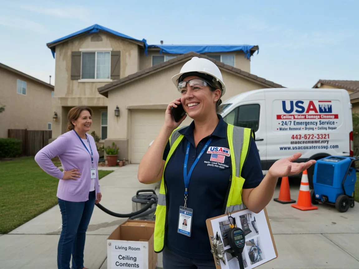 Ceiling Water Damage Restoration Oglesby, TX FAQs